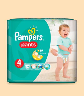 Pampers Premium Protection New Baby Size 1, 180 Nappies, 2kg-5kg, Monthly Pack